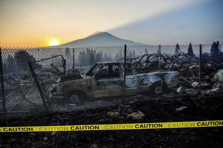 APTOPIX Western Wildfires