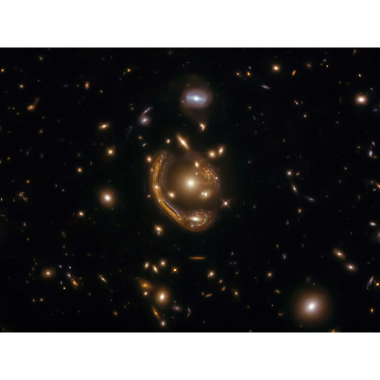 unveiling-the-universe-euclids-groundbreaking-discovery-of-an-einstein-ring