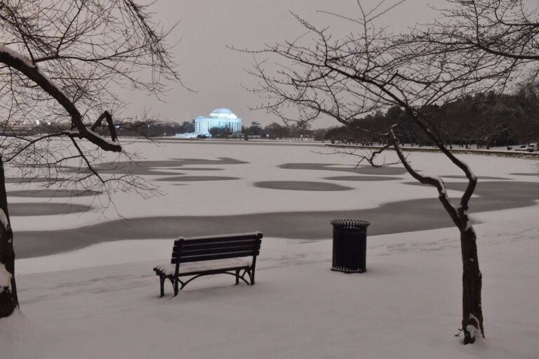 US-WEATHER-SNOW-WHITE HOUSE